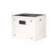 6. Equip EPM-09-6045-G-CBAA 9U Rack Wall Mounted Cabinet Light Gray