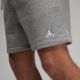 3. Men's Air Jordan Essentials Fleece Shorts Carbon Heather Basketball Shorts - FJ7782-091