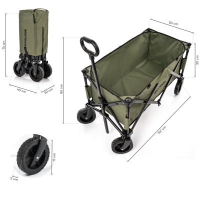 11. Meteor 16907 foldable transport trolley