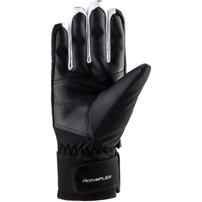 VIKING Fiorentini Ski Lady women's ski gloves black and white 5