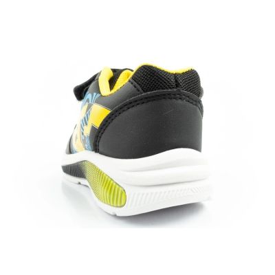 5. Leomil Pokemon children's sports shoes sneakers lightweight with velcro black yellow