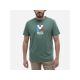 4. MILLET CHAMONIX TRI TS SS M green T-shirt