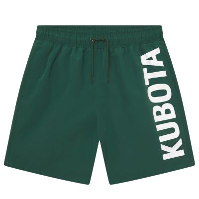 Kubota men's swimming shorts green K25SS-204-003-18-1