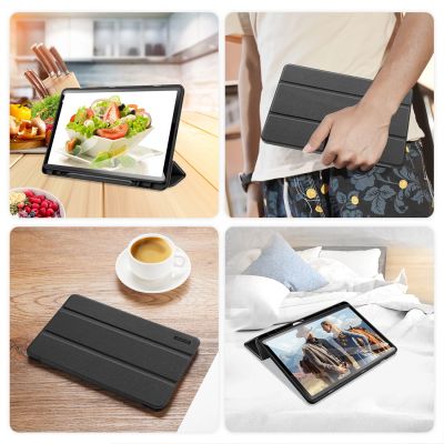 11. Dux Ducis Domo Samsung Galaxy Tab S9 FE case with stand - black