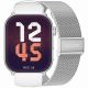 GRAVITY GT28-10 Women's Smartwatch Strap + Bracelet White Silver