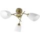 2. Classic chandelier Activejet NIKITA triple ceiling hanging lamp Patina 3xE27 for the living room