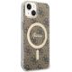3. Guess 4G MagSafe case for iPhone 14 - brown