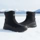 8. Men's waterproof snow boots black DK