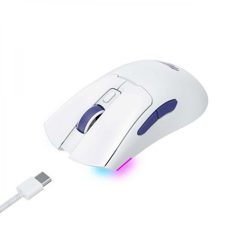 3. Havit MS966WB Wireless Gaming Mouse (White)