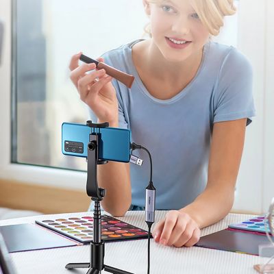 4. Ugreen CM489 40189 HDMI (Female) - USB-A / USB-C (Male) Capture Card - Gray