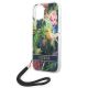 5. Guess GUOHCP14SHFLSB iPhone 14 6.1 "blue / blue hardcase Flower Strap