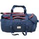 2. FITNESS/TRAVEL BAG A3051 NAVY BLUE-RED SEMI LINE
