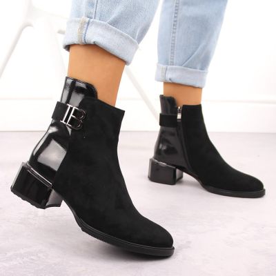 12. D&A S.Barski Premium Collection W OLI267 Heeled Ankle Boots