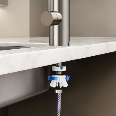 9. TEESA FLOW-THROUGH WATER HEATER TSA4107 METAL KITCHEN FAUCET WITH FLEXIBLE SPOUT