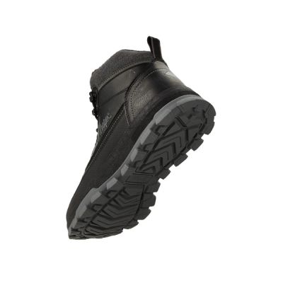 2. Lee Cooper men's winter sports shoes, black insulated ankle boots