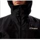 12. Berghaus RIDGE-SEEKER GTX JKT BLK/BLK jacket with membrane, size L