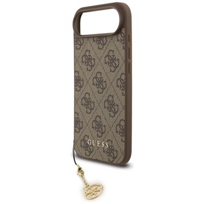 5. Guess 4G Charms Collection MagSafe case for iPhone Air - brown