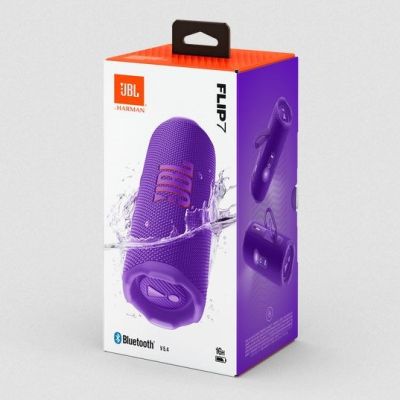 5. JBL FLIP 7 PUR Portable Speaker Purple