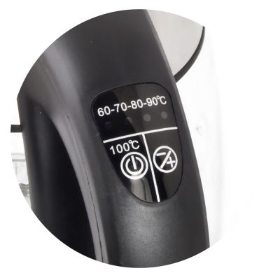 22. Esperanza SEINE EKK026 electric kettle (2200W 1.7l; black)