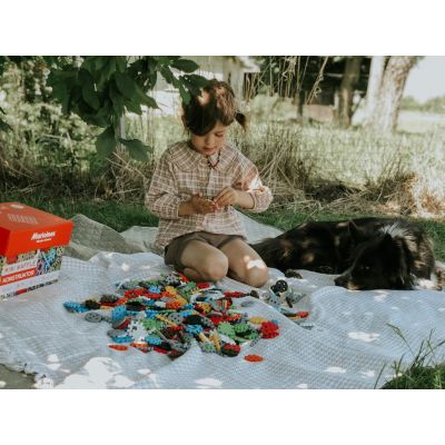 9. MARIOINEX Mini Waffle Constructor Blocks, 300 pieces