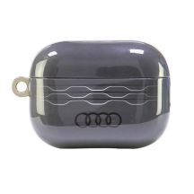 Audi IML Geometric Pattern AirPods Pro 2 Case - Gray