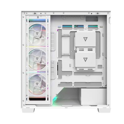 6. MODECOM VOLCANO STELLAR PLUS ARGB MIDI 8F WHITE CASE