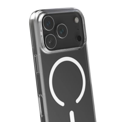2. Puro 0.3 MAG Ultra-Slim TPU Case Compatible with MagSafe for iPhone 17 Pro - Transparent