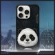 8. Nimmy Big Eyed Pet 2.0 Panda case for iPhone 16 Pro - black