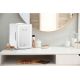 6. Mini fridge with LED makeup mirror ELLE 6L white