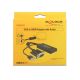 2. DeLOCK 0.25m VGA+USB2.0-A/HDMI 0.25 m VGA (D-Sub) + USB Black