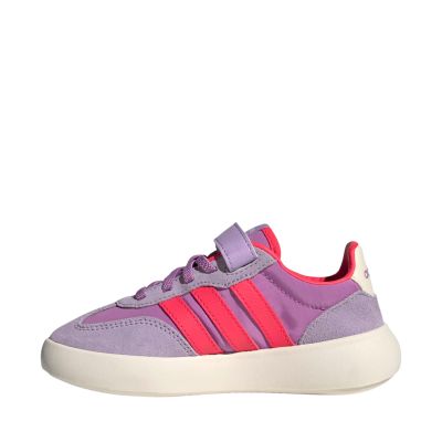 11. Adidas Barreda Decode EL purple-pink kids' shoes JR0772