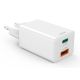 3. Hama 00201993 Mobile Charger Mobile Phone, Laptop, Smartphone, Tablet White Alternating Current Fast Charging Internal