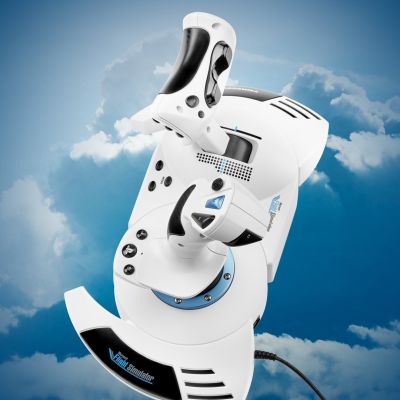 16. Thrustmaster T.Flight Hotas 5 Microsoft Flight Simulator Edition White USB Flight Sim Digital PC, PlayStation 5, PlayStation 4