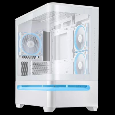 18. ASUS PRIME AP202 TG ARGB WHITE Case