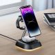 4. 3in1 Acefast E16 15W inductive charging station for phone / headphones / watch - black