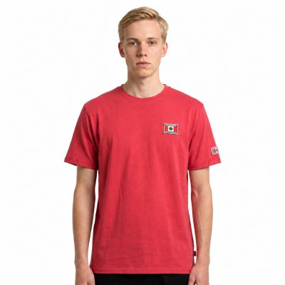 5. Canadian Peak JALTIMOREAK RED RM MEN 254 T-shirt (RBMSZ1238H/CP-ROUGE)