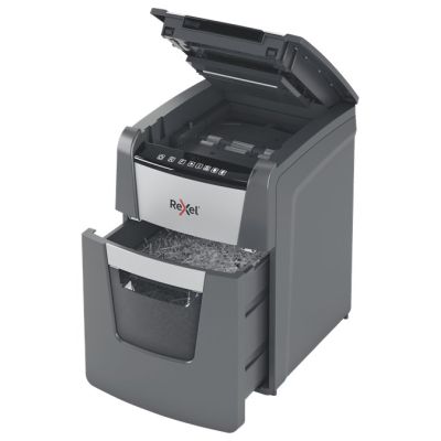 5. Rexel Optimum AutoFeed+ 90X Shredder, (P-4), 90 sheets, 34 l bin