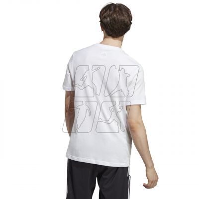 3. adidas Essentials Single Jersey Linear Embroidered Logo Tee M IC9276
