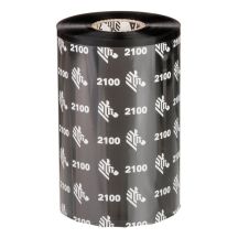 Zebra 2100 Wax Thermal Tape 450m Black
