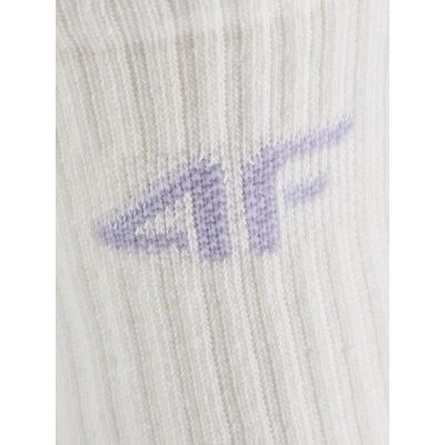 4. Girls’ Long Socks (4-Pack) 4F 4FJRAW26USOCF1010-91S