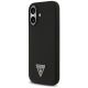 2. Guess Silicone Triangle Logo MagSafe Case for iPhone 17 - Black