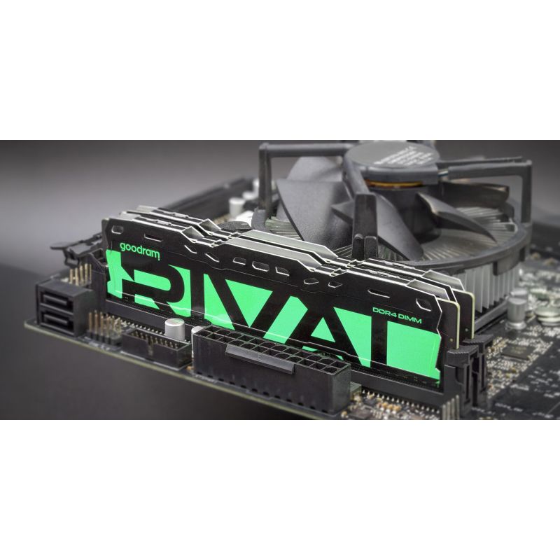 2. DDR4 2x16GB KIT UDIMM goodram RIVAL Radiant Green