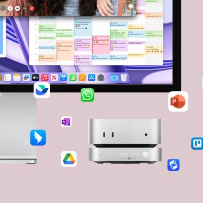 5. Orico MiniLink 9-in-1 Docking Station with M.2 SSD Hard Drive Bay - Silver