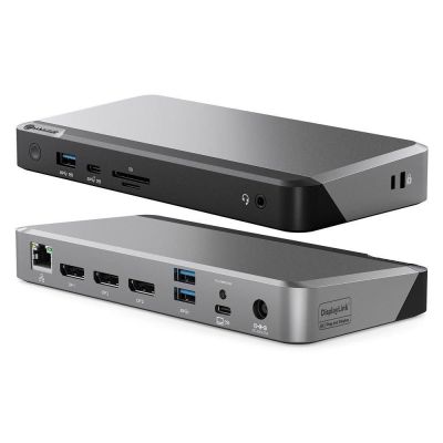 11. ALOGIC DX3 Wired USB 3.2 Gen 1 (3.1 Gen 1) Type-C Black, Gray