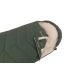 2. Outwell Caldera Lux Adult Semi-Rectangular Sleeping Bag Polyester Green