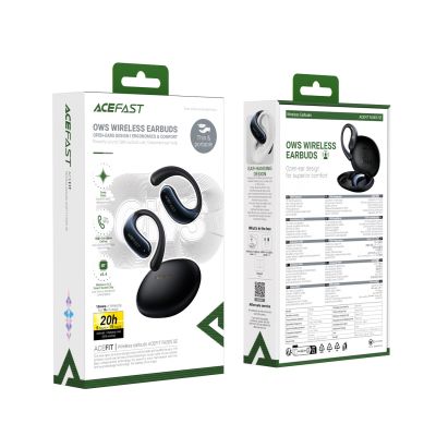 9. Acefast FA005 OWS Wireless Headphones ACEFIT SE Series - Black