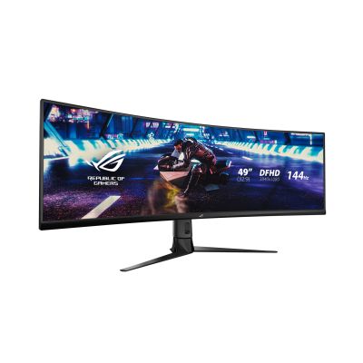 2. MONITOR ASUS 49" XG49VQ ROG STRIX 124.5 cm (49") 3840 x 1080 pixels UltraWide Full HD LED Black