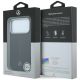 8. Mercedes Leather Semi Wrap Iconic Line MagSafe Case for iPhone 17 Pro - Black