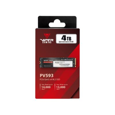 4. Patriot Viper PV593 M.2 PCI-E Gen5 x4 NVMe2 4TB SSD