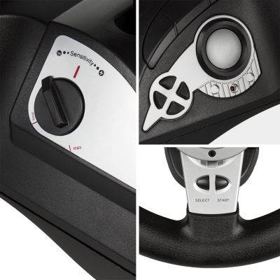 10. NANORS STEERING WHEEL PS4/PS3/XBOX ONE/XBOX360/PC(X-INPUT/D-INPUT)/SWTICH/ANDROID 8IN RS700